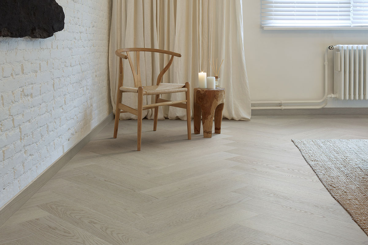 Herringbone Hybrid Flooring
