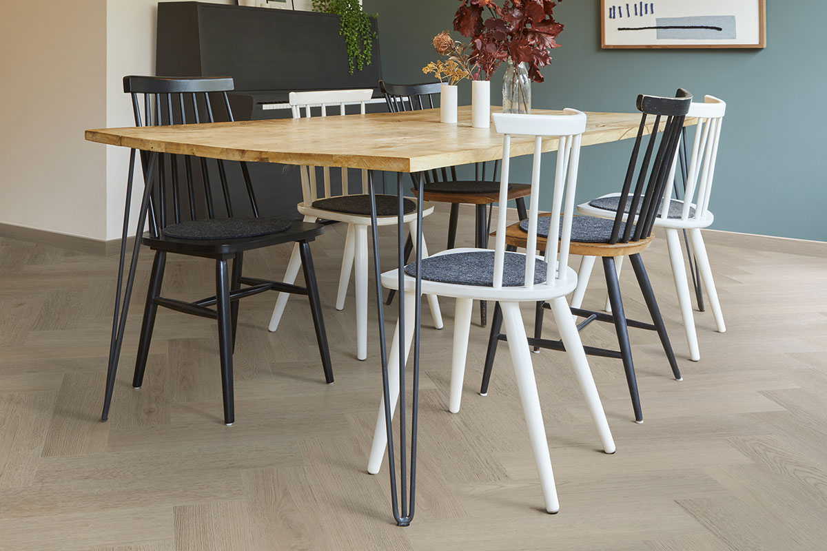 Herringbone Hybrid Flooring